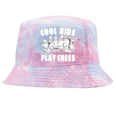 Cool Kids Play Chess Tie-Dyed Bucket Hat