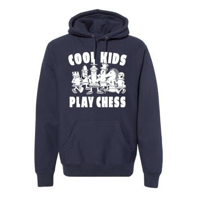 Cool Kids Play Chess Premium Hoodie