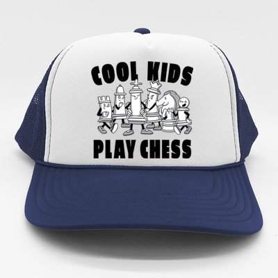 Cool Kids Play Chess Trucker Hat