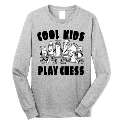 Cool Kids Play Chess Long Sleeve Shirt