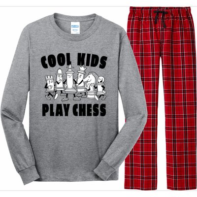 Cool Kids Play Chess Long Sleeve Pajama Set