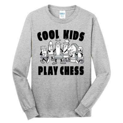 Cool Kids Play Chess Tall Long Sleeve T-Shirt