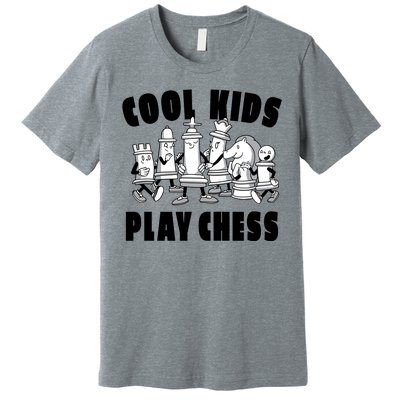 Cool Kids Play Chess Premium T-Shirt