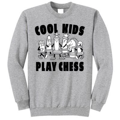 Cool Kids Play Chess Tall Sweatshirt