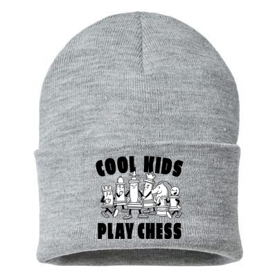 Cool Kids Play Chess Sustainable Knit Beanie