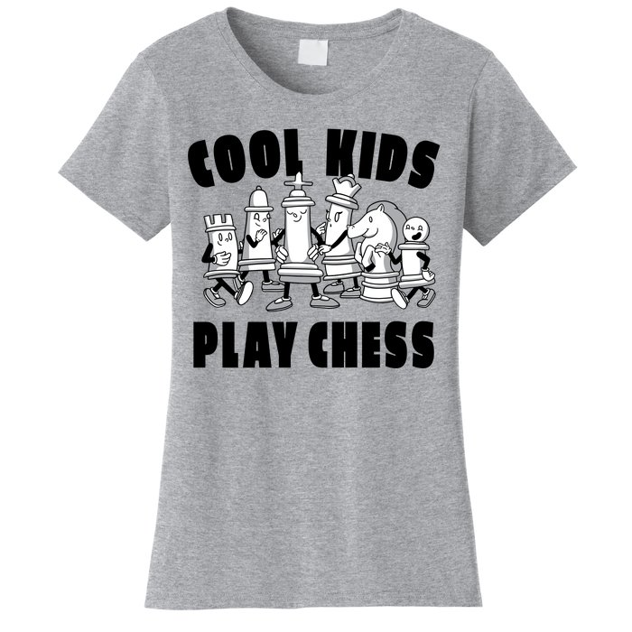 Cool Kids Play Chess Women's T-Shirt