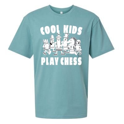 Cool Kids Play Chess Sueded Cloud Jersey T-Shirt