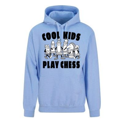 Cool Kids Play Chess Unisex Surf Hoodie