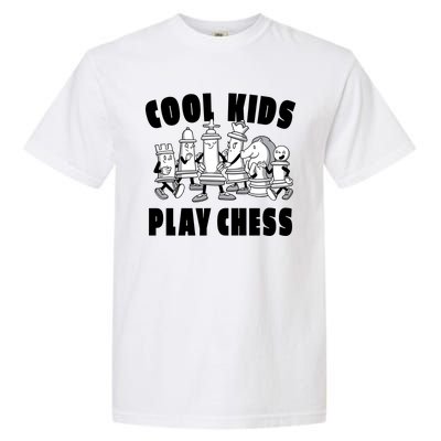 Cool Kids Play Chess Garment-Dyed Heavyweight T-Shirt