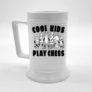 Cool Kids Play Chess Beer Stein