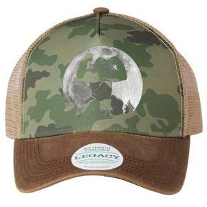 Cool King Kong Monster Full Moon Legacy Tie Dye Trucker Hat