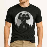 Cool King Kong Monster Full Moon Cooling Performance Crew T-Shirt