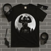 Cool King Kong Monster Full Moon T-Shirt