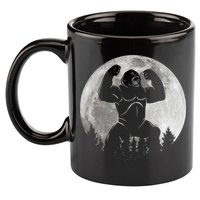 Cool King Kong Monster Full Moon 11oz C Handle Ceramic Mug
