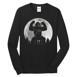 Cool King Kong Monster Full Moon Tall Long Sleeve T-Shirt