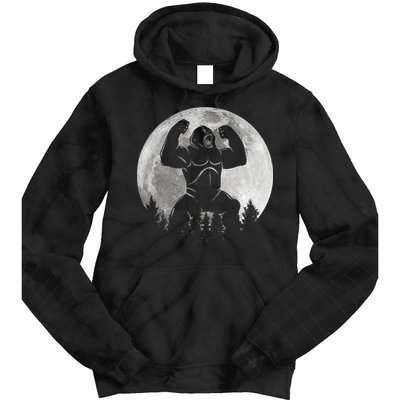 Cool King Kong Monster Full Moon Tie Dye Hoodie
