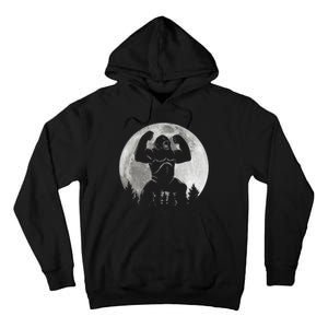 Cool King Kong Monster Full Moon Tall Hoodie