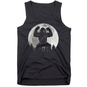 Cool King Kong Monster Full Moon Tank Top