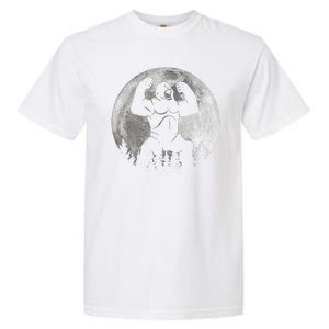 Cool King Kong Monster Full Moon Garment-Dyed Heavyweight T-Shirt