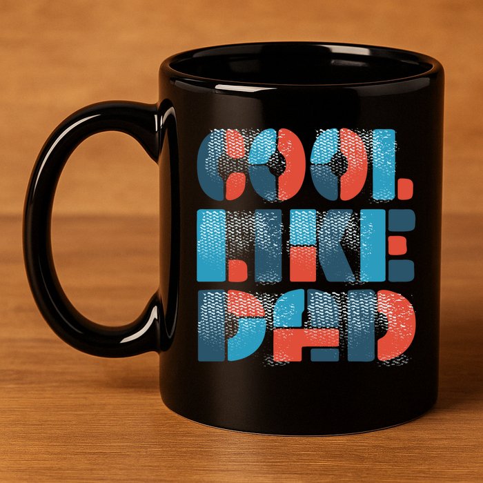 Cool Like Dad 11oz C Handle Ceramic Mug