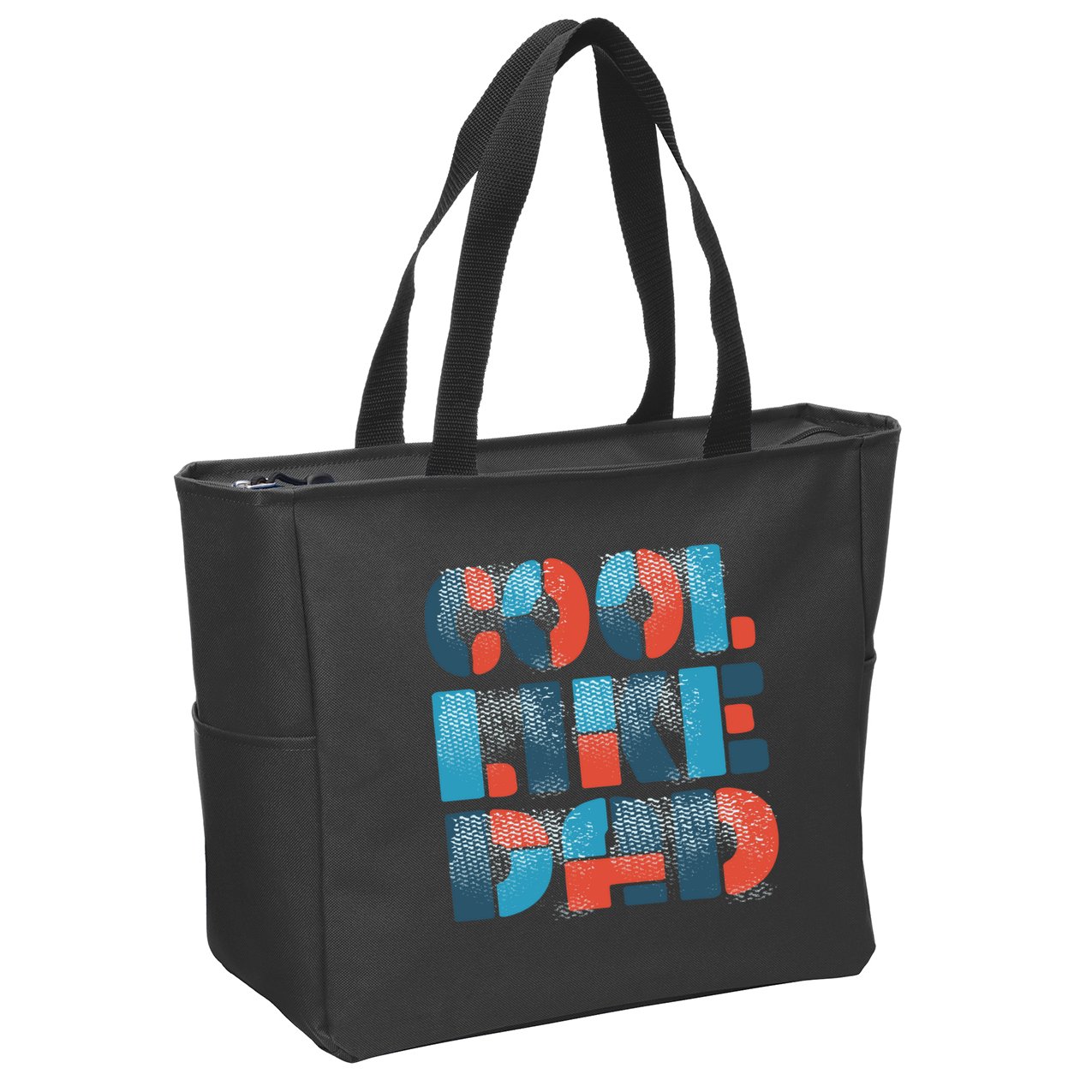 Cool Like Dad Zip Tote Bag