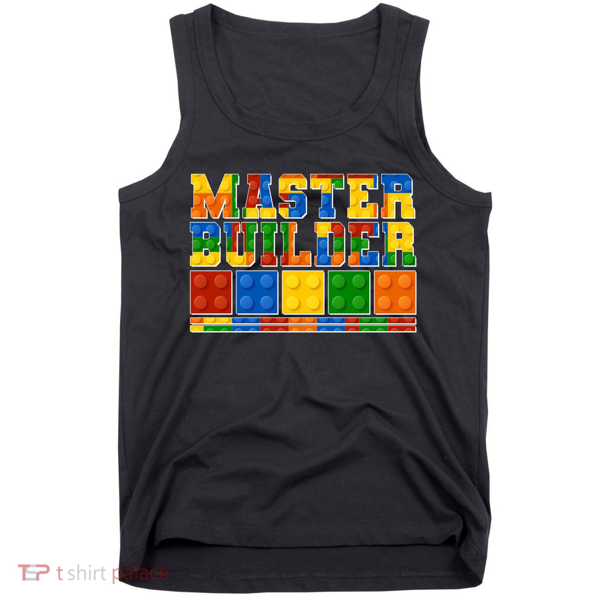 Cool Master Builder Lego Fan Tank Top