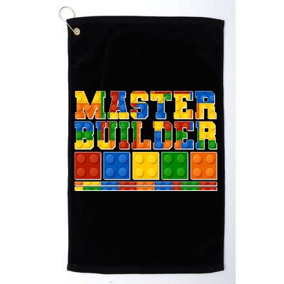 Cool Master Builder Lego Fan Golf Towel