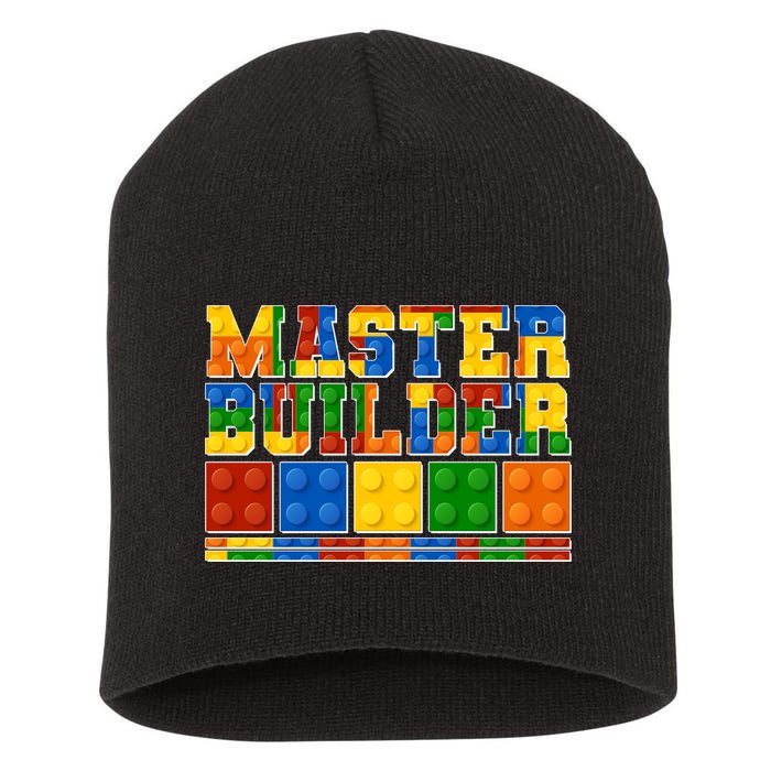 Cool Master Builder Lego Fan Short Acrylic Beanie