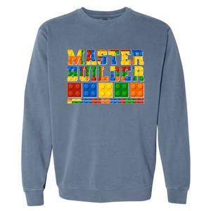 Cool Master Builder Lego Fan Garment-Dyed Sweatshirt