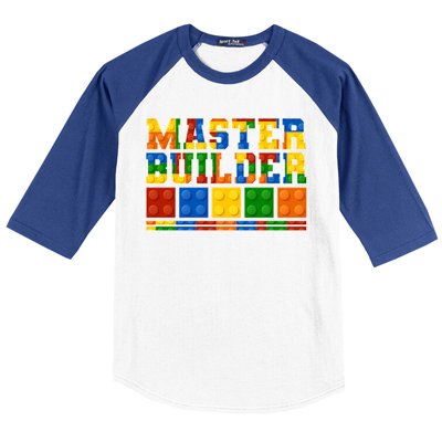 Cool Master Builder Lego Fan Baseball Sleeve Shirt