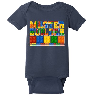 Cool Master Builder Lego Fan Baby Bodysuit