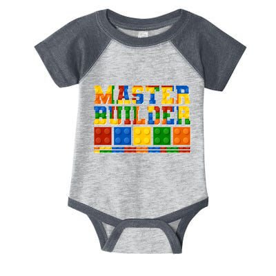 Cool Master Builder Lego Fan Infant Baby Jersey Bodysuit