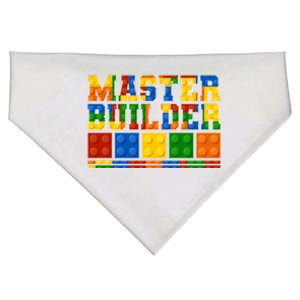 Cool Master Builder Lego Fan USA-Made Doggie Bandana