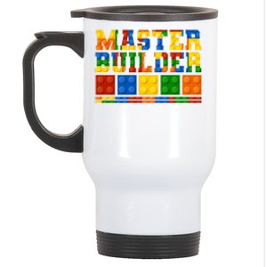 Cool Master Builder Lego Fan Stainless Steel Travel Mug