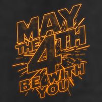 Cool May the 4th Be With You  7 Panel Mesh Trucker Snapback Hat