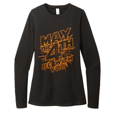 Cool May the 4th Be With You  Womens CVC Long Sleeve Shirt