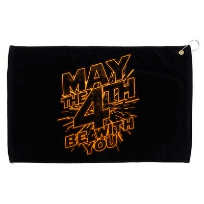 Cool May the 4th Be With You  Grommeted Golf Towel