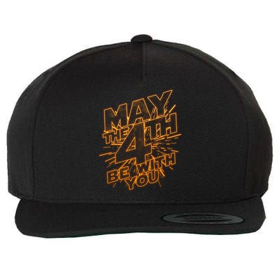 Cool May the 4th Be With You  Wool Snapback Cap
