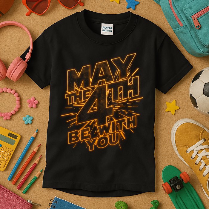Cool May the 4th Be With You  Kids T-Shirt