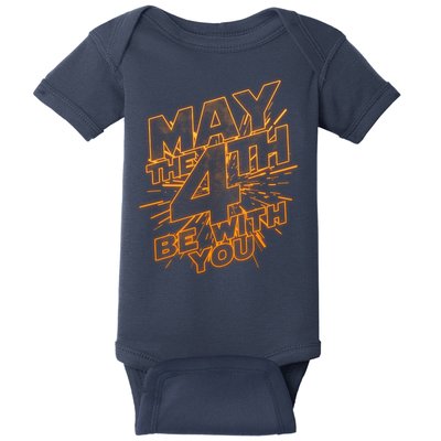 Cool May the 4th Be With You  Baby Bodysuit