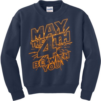 Cool May the 4th Be With You  Kids Sweatshirt