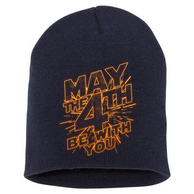 Cool May the 4th Be With You  Short Acrylic Beanie