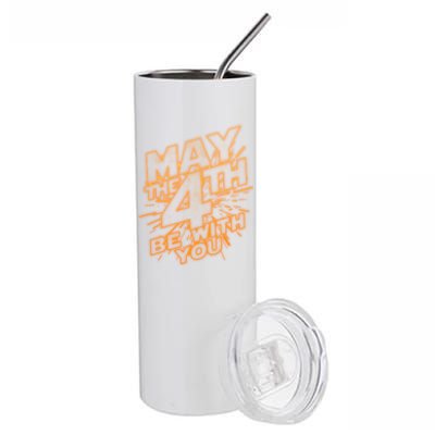 Cool May the 4th Be With You  Stainless Steel Tumbler