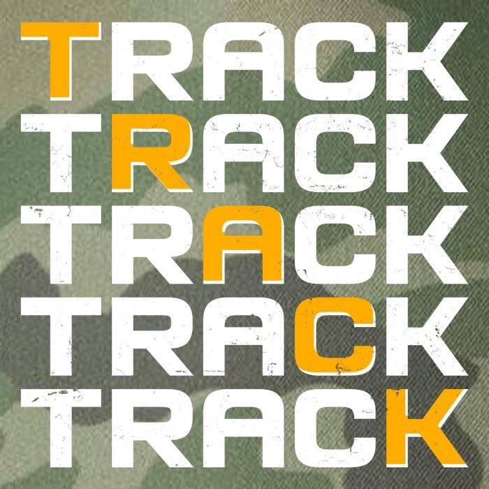 Cool Modern Track & Field Pattern Legacy Tie Dye Trucker Hat