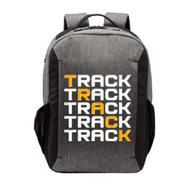 Cool Modern Track & Field Pattern Vector Backpack