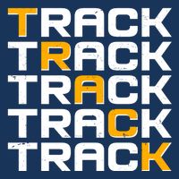 Cool Modern Track & Field Pattern Performance Shirt