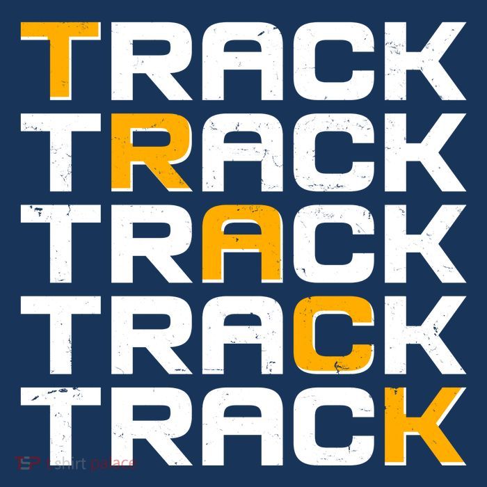 Cool Modern Track & Field Pattern Sweatshirt