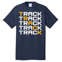 Cool Modern Track & Field Pattern Tall T-Shirt