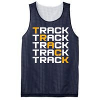 Cool Modern Track & Field Pattern Mesh Reversible Basketball Jersey Tank