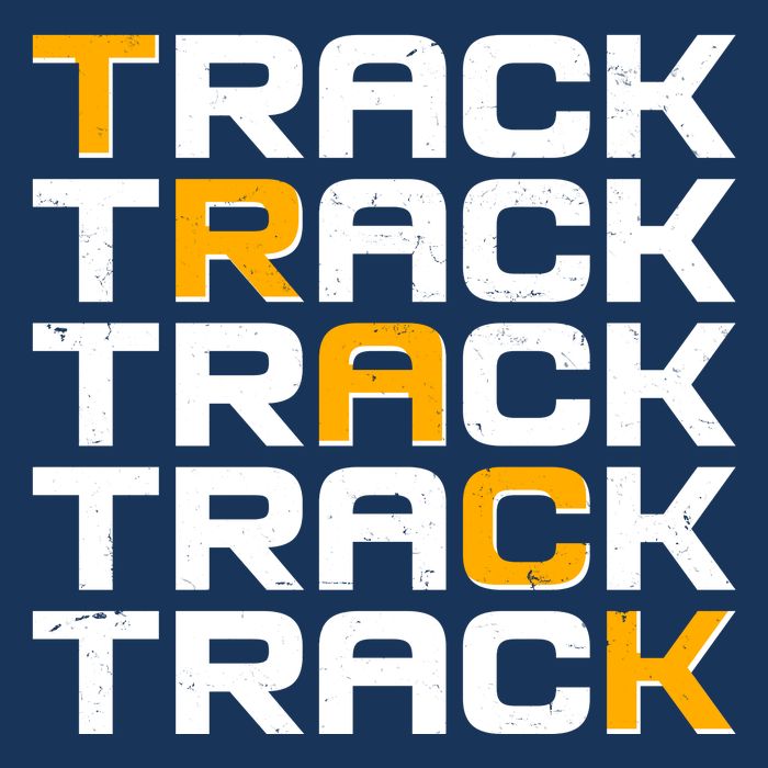 Cool Modern Track & Field Pattern Toddler Hoodie